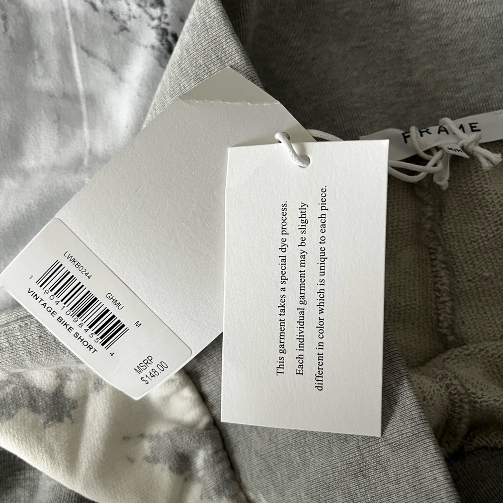 FRAME shirt/short set brand new